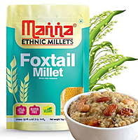 Manna Foxtail Millets | Health Nutrition Products | 500gms Manna Foxtail Millets | Health Nutrition Products | 500gms