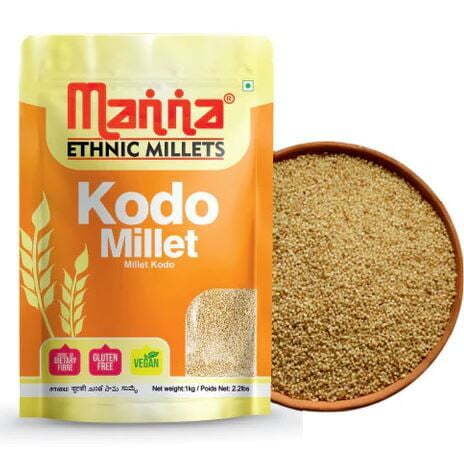 Manna Kodo Millets | Health Nutrition Products | 500gms Manna Kodo Millets | Health Nutrition Products | 500gms