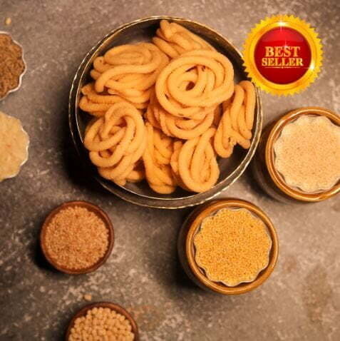 Raajali Foods | MultiMillet Thenkuzhal Murukku | 150 gm | Raajali Foods | MultiMillet Thenkuzhal Murukku | 150 gm |