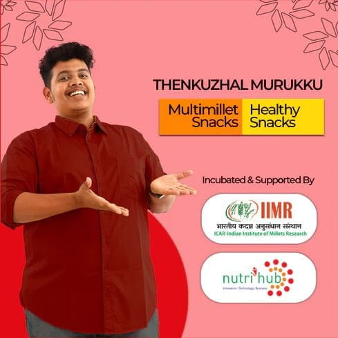 Raajali Foods | MultiMillet Thenkuzhal Murukku | 150 gm | Raajali Foods | MultiMillet Thenkuzhal Murukku | 150 gm |